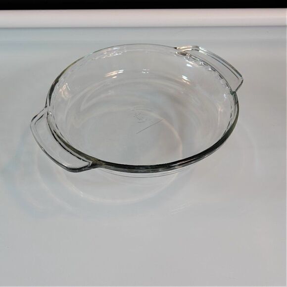 Anchor Hocking Clear Glass Pie Dish - Picture 5 of 5